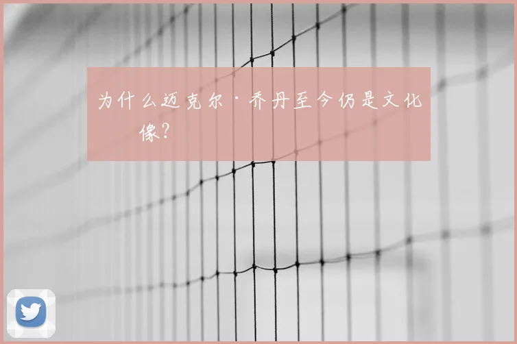 为什么迈克尔·乔丹至今仍是文化偶像？